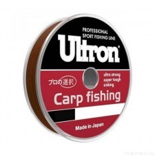 Леска ULTRON Carp Fishing 0,33 мм 12.0 кг 300 м коричневая